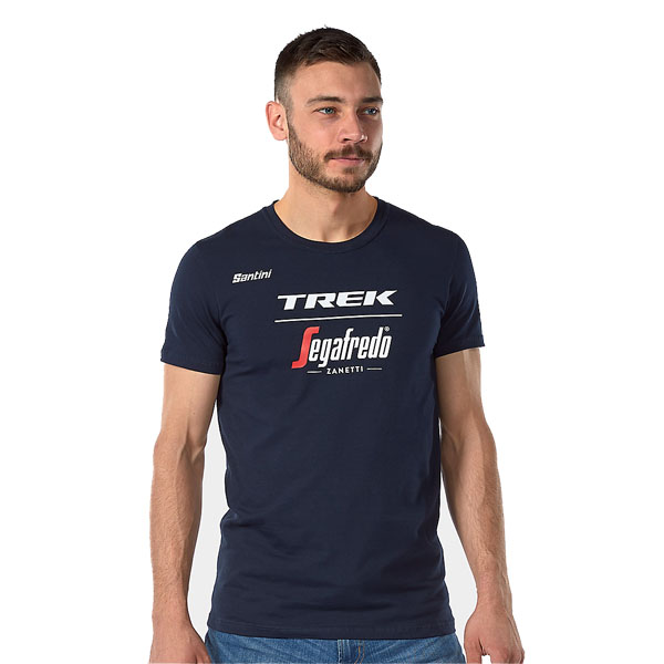 T-Shirt Santini Trek-Segafredo Men's Team Blue S, XL